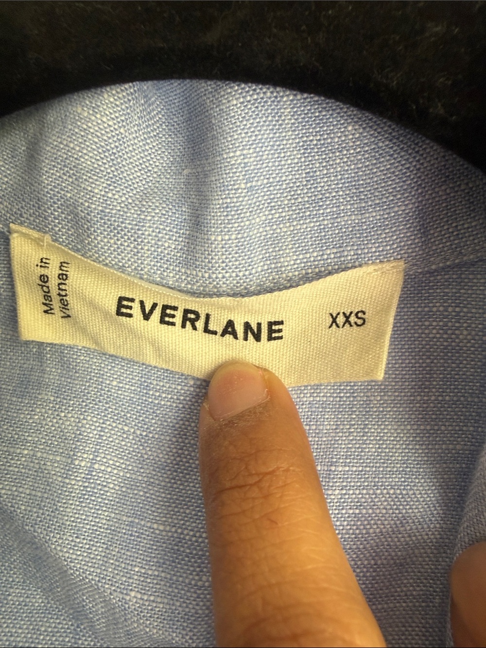 NWOT Everlane 100% Linen Women’s Button-Up Short Sleeve Shirt - Picture 2 of 5